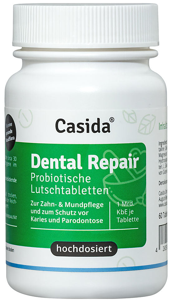 Casida Dental Repair Probiotics 60 Lozenges