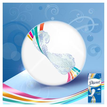 Discreet Air panty liners 100 pcs