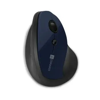 Connect IT CMO-2700-BL ergonomic vertical mouse blue