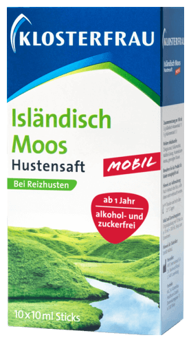 Klosterfrau Array Icelandic Moss Cough Syrup "mobile" 100 ml