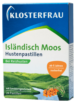 Klosterfrau Array Iceland Moss Cough 24 Lozenges