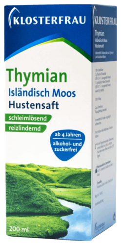 Klosterfrau Array Icelandic Moss Thyme Cough Syrup 200 ml