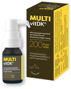 Genericon MULTIvitDK bones and immune system 10 ml