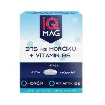 IQ Mag Magnesium 375 mg + vitamin B6 60 tablets