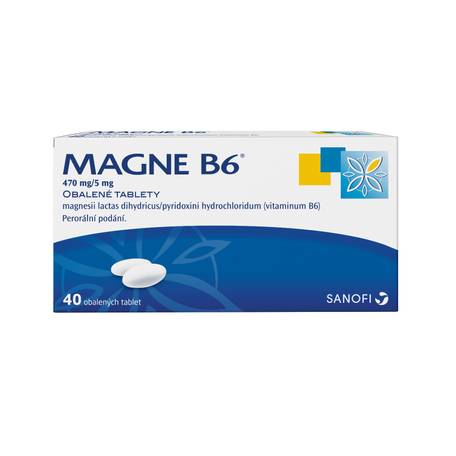 Magne B6 Magnesium - 40 tablets