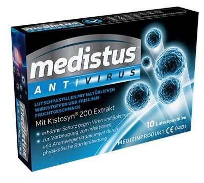 Erwo Pharma Medistus Antivirus 10 lozenges