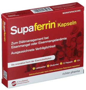 Erwo Pharma Supaferrin 12 capsules