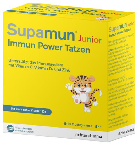 Erwo Pharma Supamun Immun Junior Power Paws 30 chewable tablets