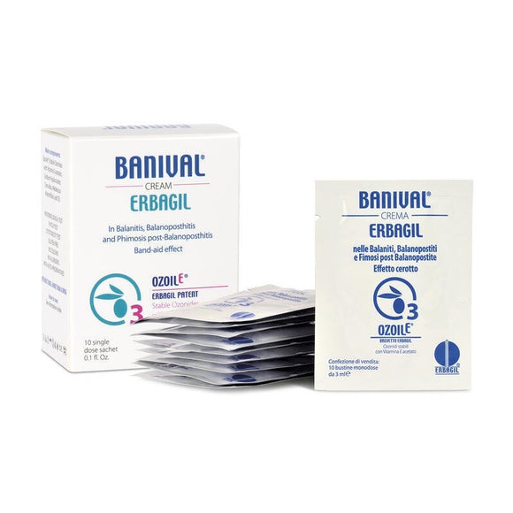 BANIVAL cream Band-aid effect 10 single dose sachets x 3g each