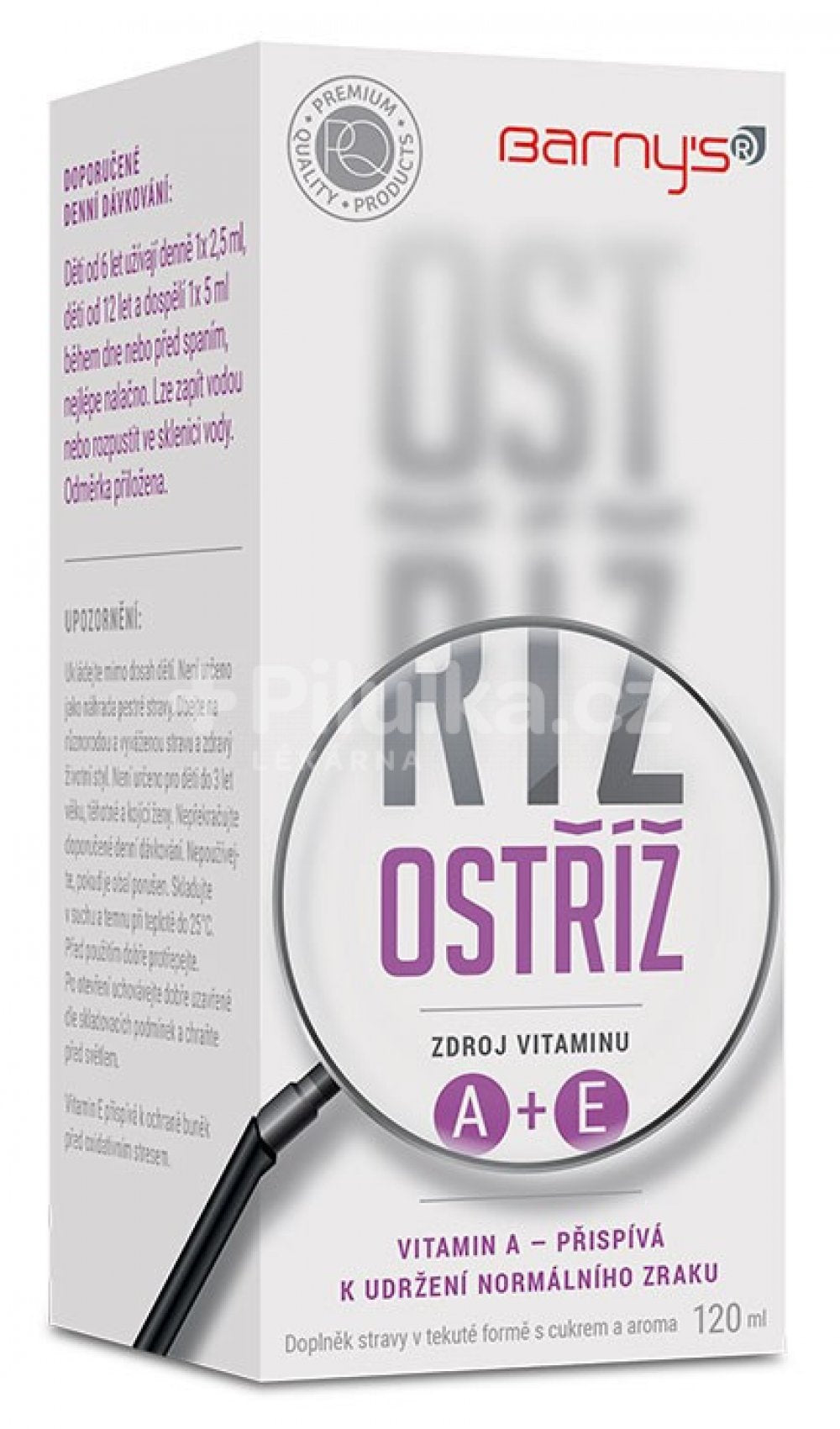 Barnys Ostriž - Horseradish 120ml