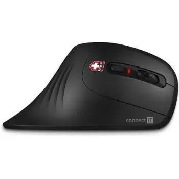 Connect IT CMO-2900-BK ergonomic vertical wireless mouse