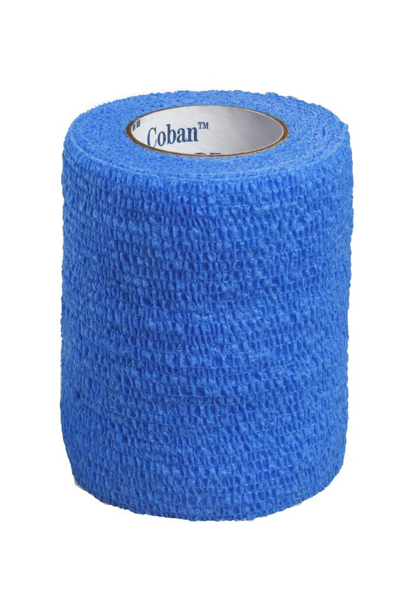 3M Coban elastic self-locking bandage 7,5 cm x 4,5 m 1 pc blue - mydrxm.com