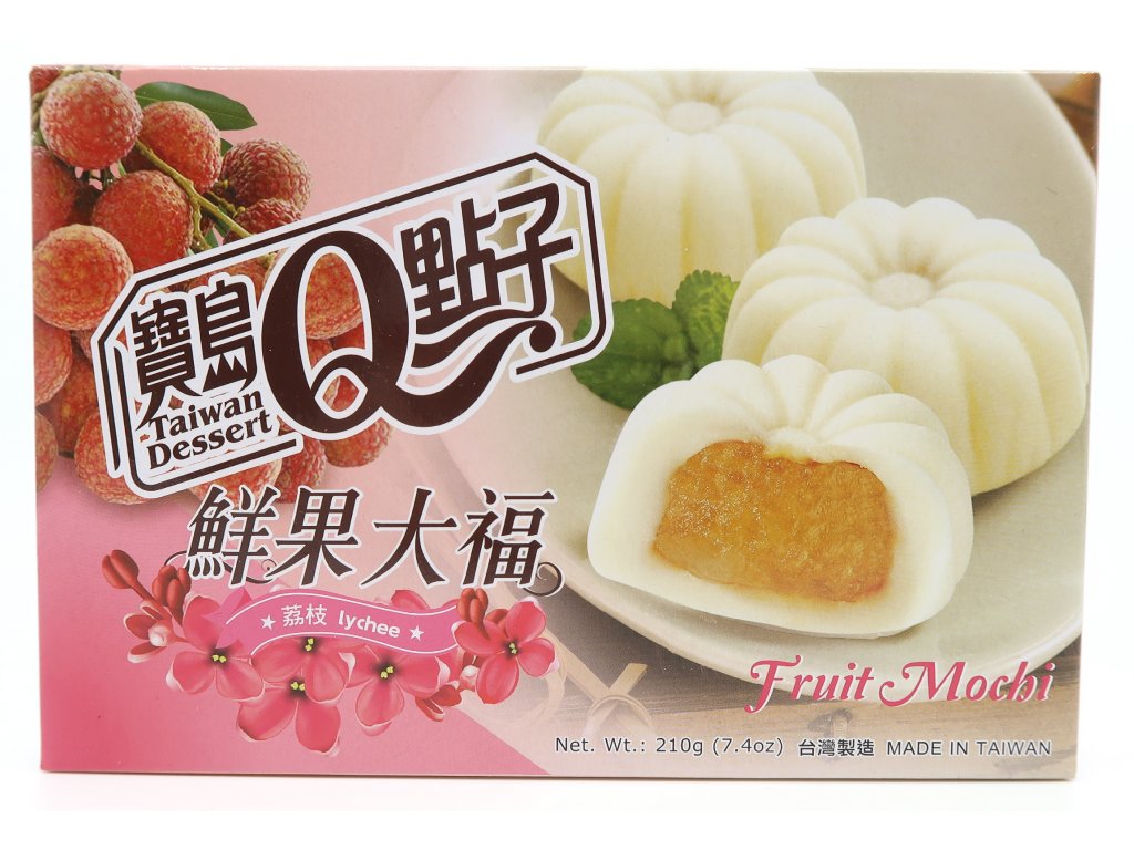 MOCHI RICE CAKES FRUIT LYCHEE 210 g