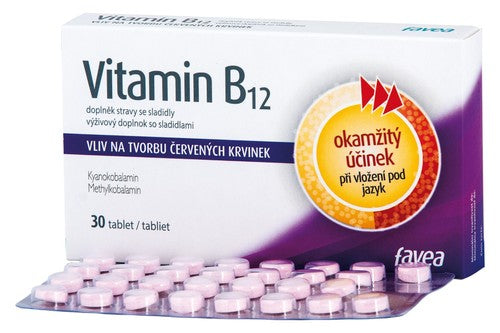 Favea Vitamin B12 - 30 tablets
