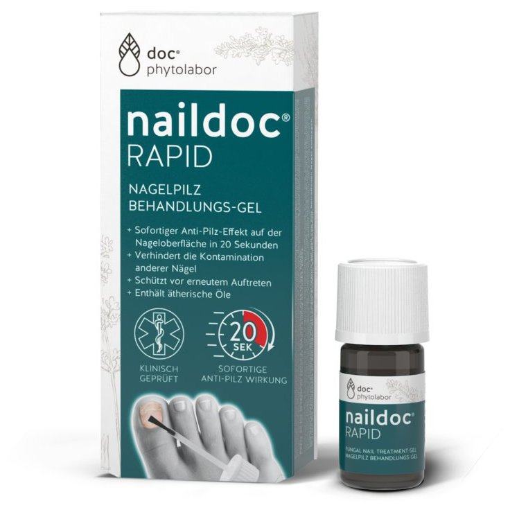 Doc phytolabor naildoc Rapid nail fungus treatment gel 5 ml