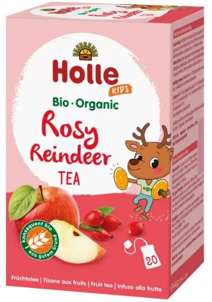 Holle Organic Baby Tea Rosy Reindeer 20 teabags