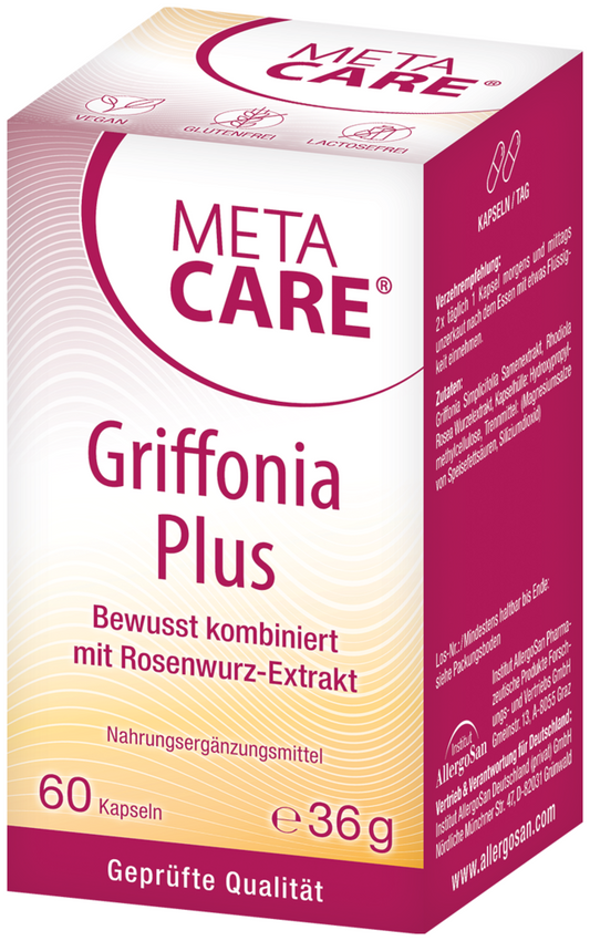 Meta-Care Griffonia Plus - 60 capsules
