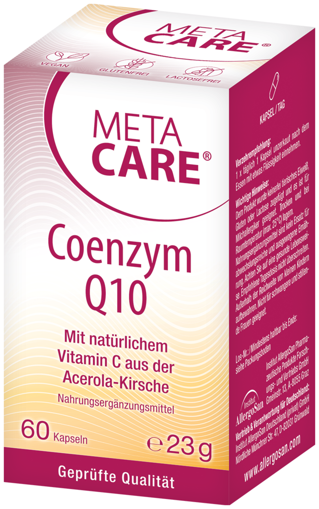 Meta-Care Coenzym Q10 - 60 capsules