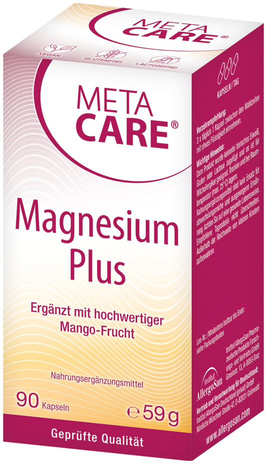 Meta-Care Magnesium Plus - 90 capsules