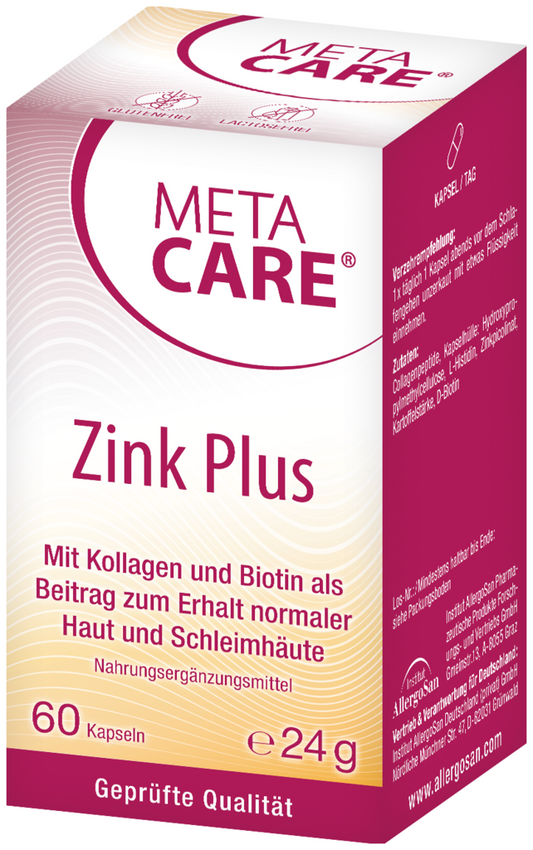 Meta Care Zinc Plus 60 capsules