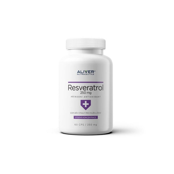 ALIVER Resveratrol Natural antioxidant 60 capsules