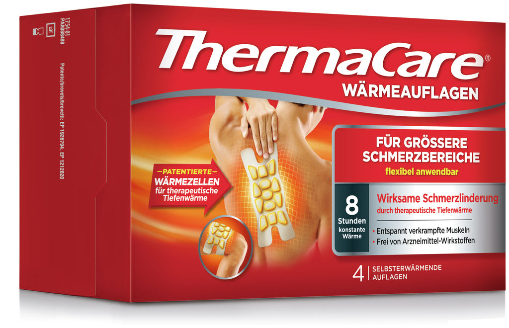 ThermaCare Flexible application heat packs - Large size