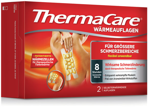 ThermaCare Flexible application heat packs - Large size