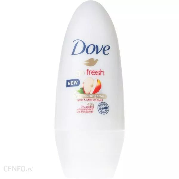 Dove Women roll-on deodorant Apple & White tea, 50 ml