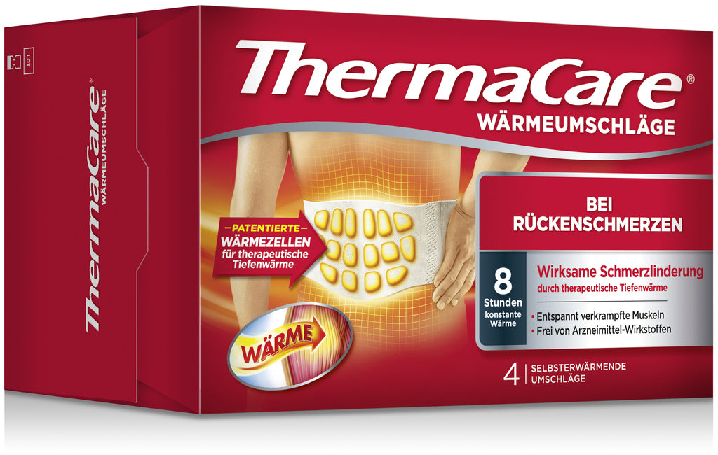 ThermaCare back wraps heat packs