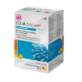 EQUAZEN strawberry flavor 180 chewable capsules