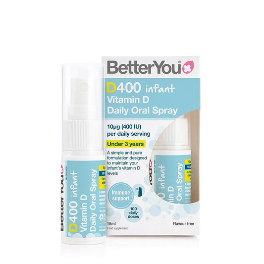 BetterYou D400 infant vitamin D Daily Oral Spray 15ml