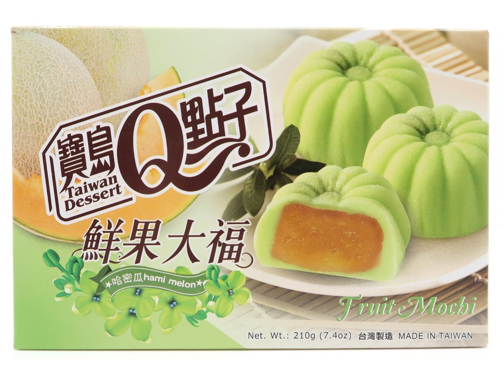 MOCHI RICE CAKES FRUIT YELLOW WATERMELON 210 g