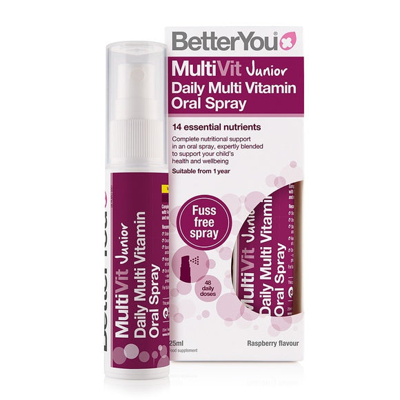 BetterYou MultiVit Multi Vitamin Junior Oral Spray 25ml