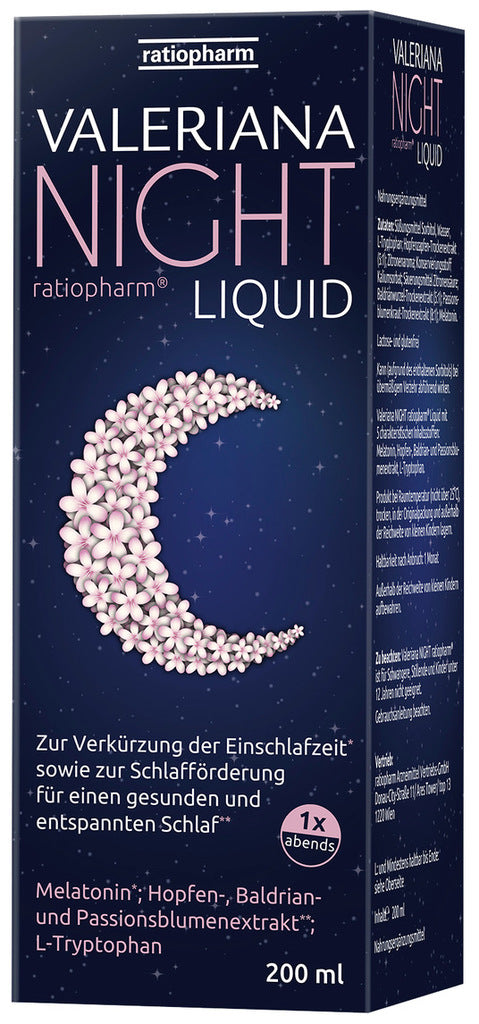 Valeriana NIGHT ratiopharm Liquid 200 ml