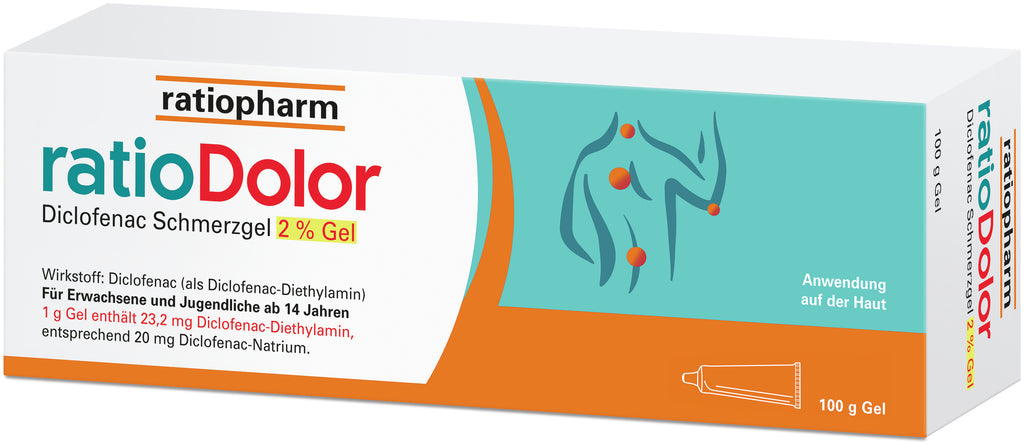 ratioDolor Diclofenac Pain Gel 2%