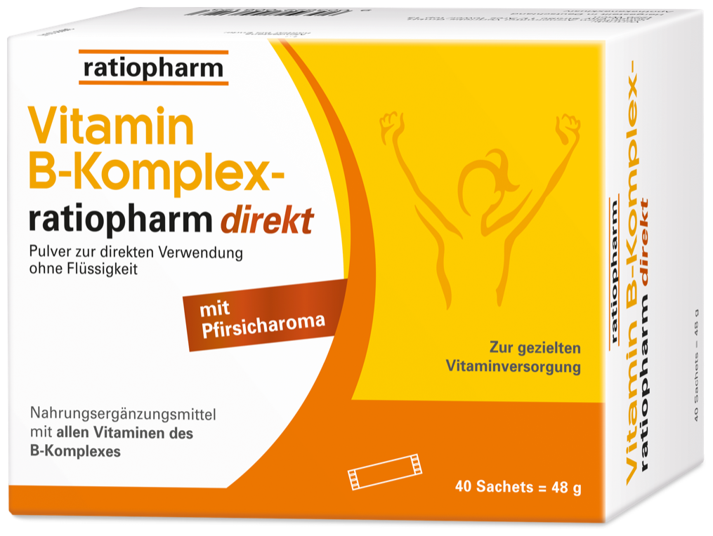 Vitamin B complex direct powder 40 sachets