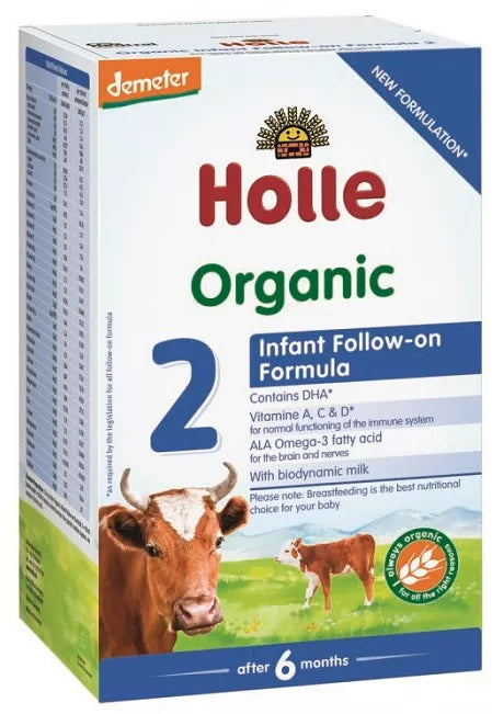 Holle Organic Infant Follow-On Formula 2 (6 - 10 months) 600 g