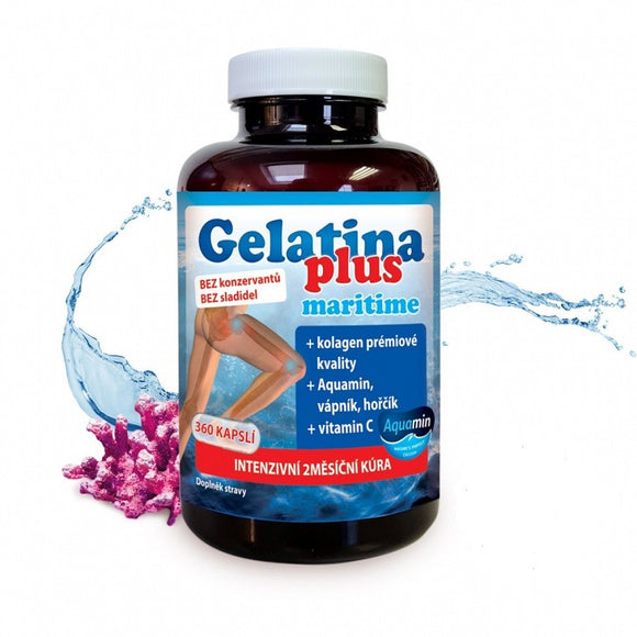 Gelatina Plus Maritime collagen nutrition 360 tablets