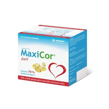 MaxiCor basic 70 + 20 capsules