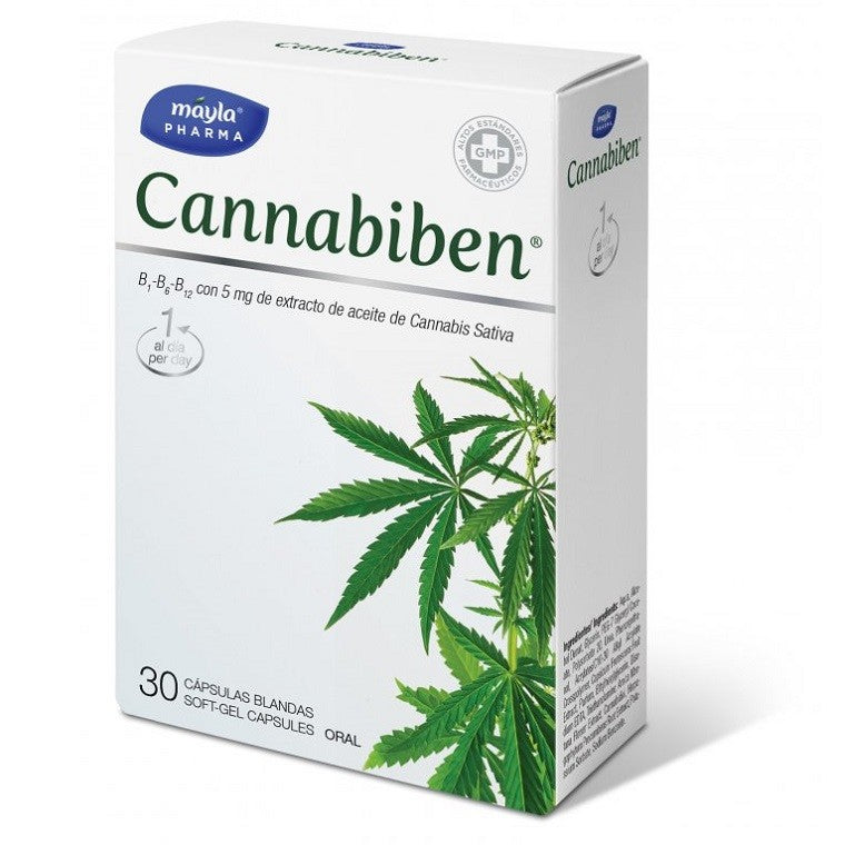 Mayla Pharma Cannabiben 30 capsules