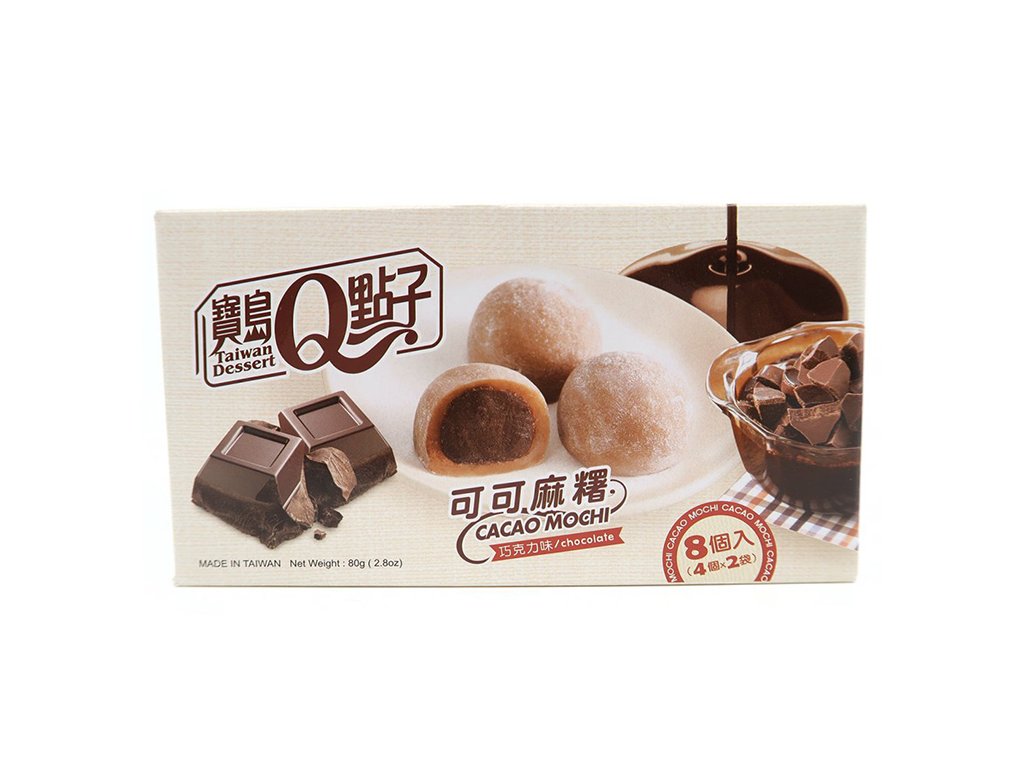 MOCHI RICE CAKES COCOA CHOCOLATE 80 g