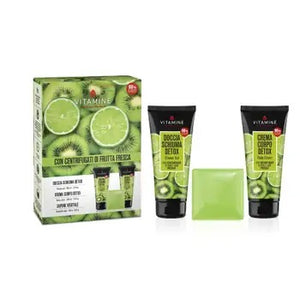 Vitamine Detox Kiwi and lime cosmetic set 3 pcs