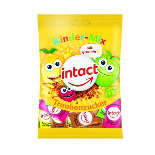 Intact Grape sugar Kinder-mix bag 100 g