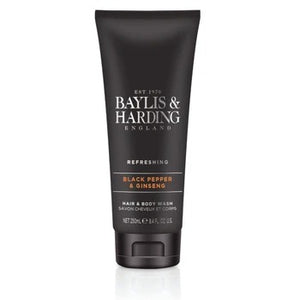 Baylis & Harding Men's cleansing gel for hair and body Black pepper and Ginseng 250 ml