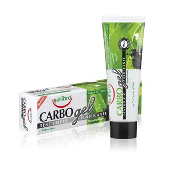 Equilibra Charcoal toothpaste with activated carbon 75 ml