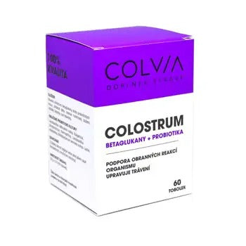 COLVIA Colostrum Betaglucans + Probiotics 60 capsules