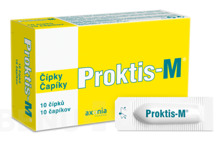 Proktis M rectal suppositories 10 pcs - mydrxm.com