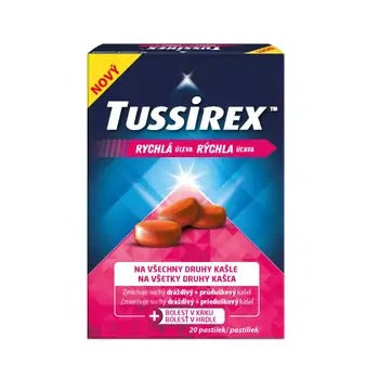 Tussirex 20 Cough lozenges