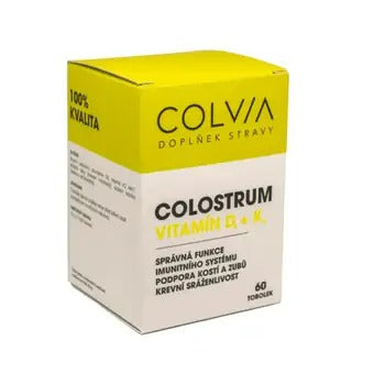 COLVIA Colostrum + vitamin D3 + K2 - 60 capsules