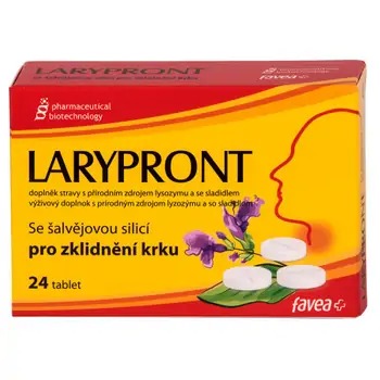 Larypront with sage essential oil 24 tablets